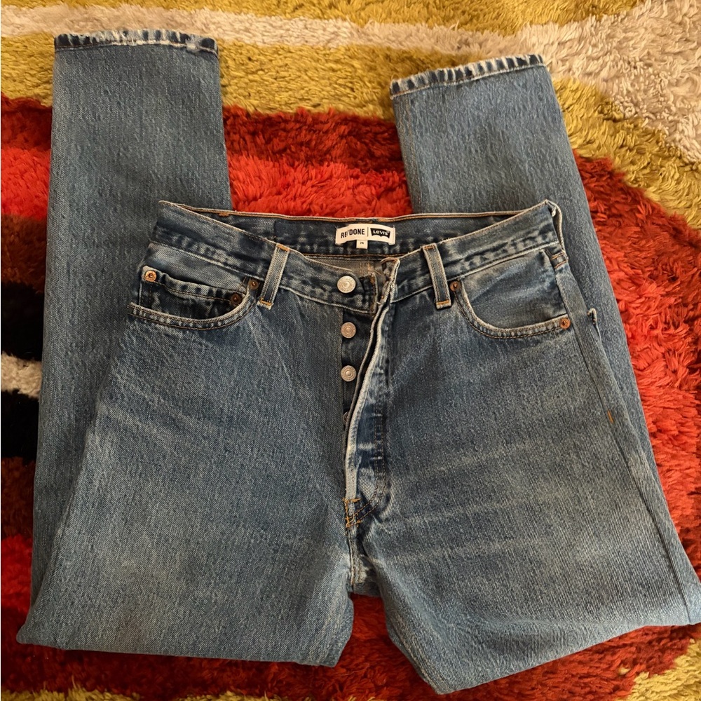 Re/done Levi’s High Rise Ankle Crop 26